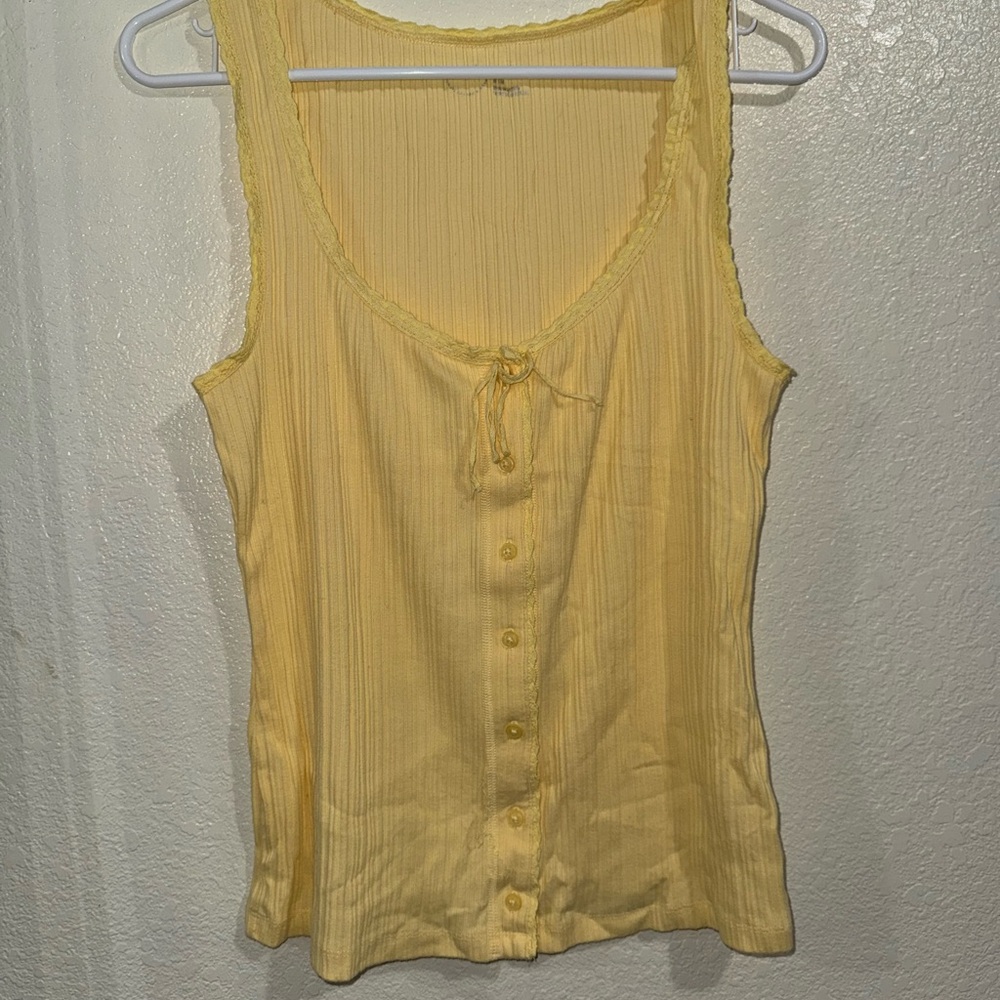 Aerie Yellow  Top M/L